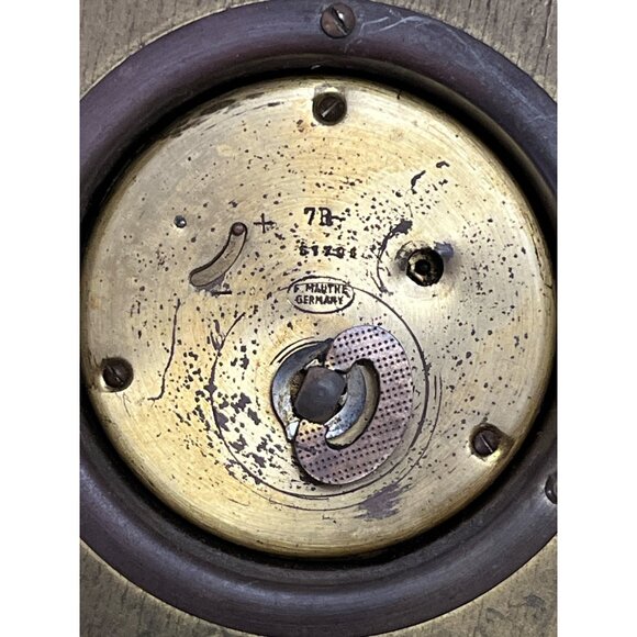 Vintage Atlanta 7 Jewel 8 Day Nautical Rope Wall Clock – Made in Western Germany - Picture 5 of 6